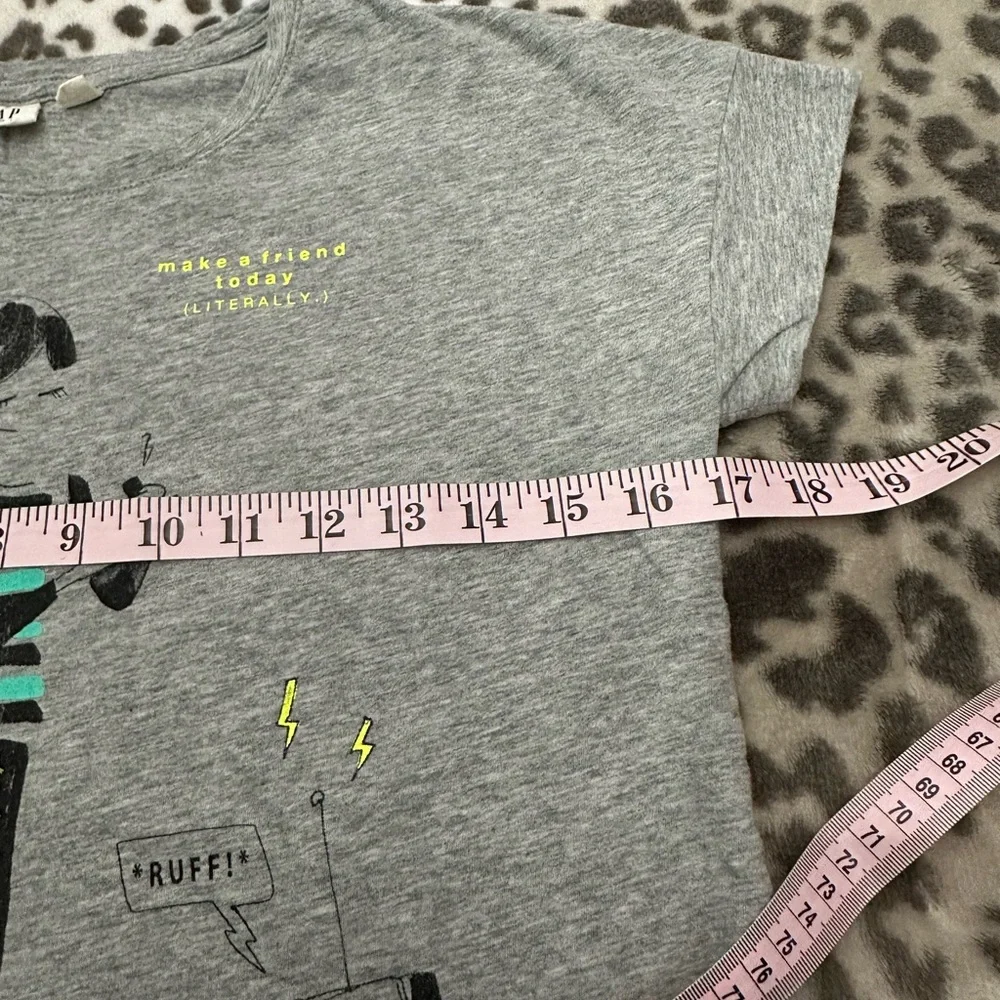 GapKids Graphic Tee in Heather Gray Size XL 12 Girls